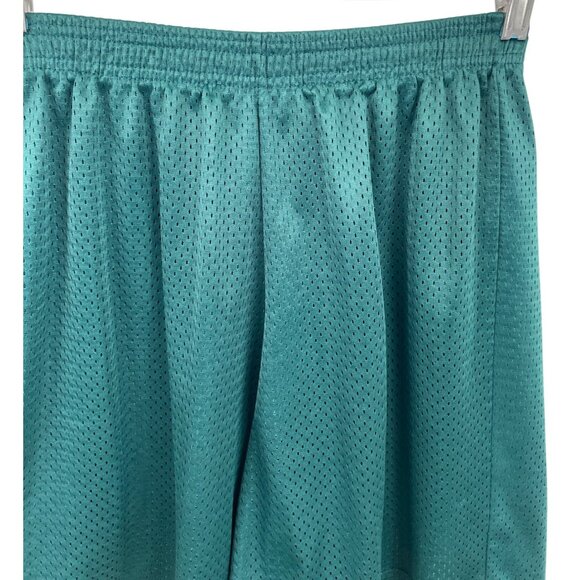 Vintage Pro Spirit Mens Size XL Green Athletic Shorts Drawstring Elastic Waist - Picture 3 of 5